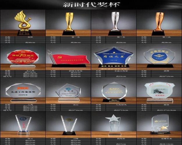 荊州獎杯獎牌定制